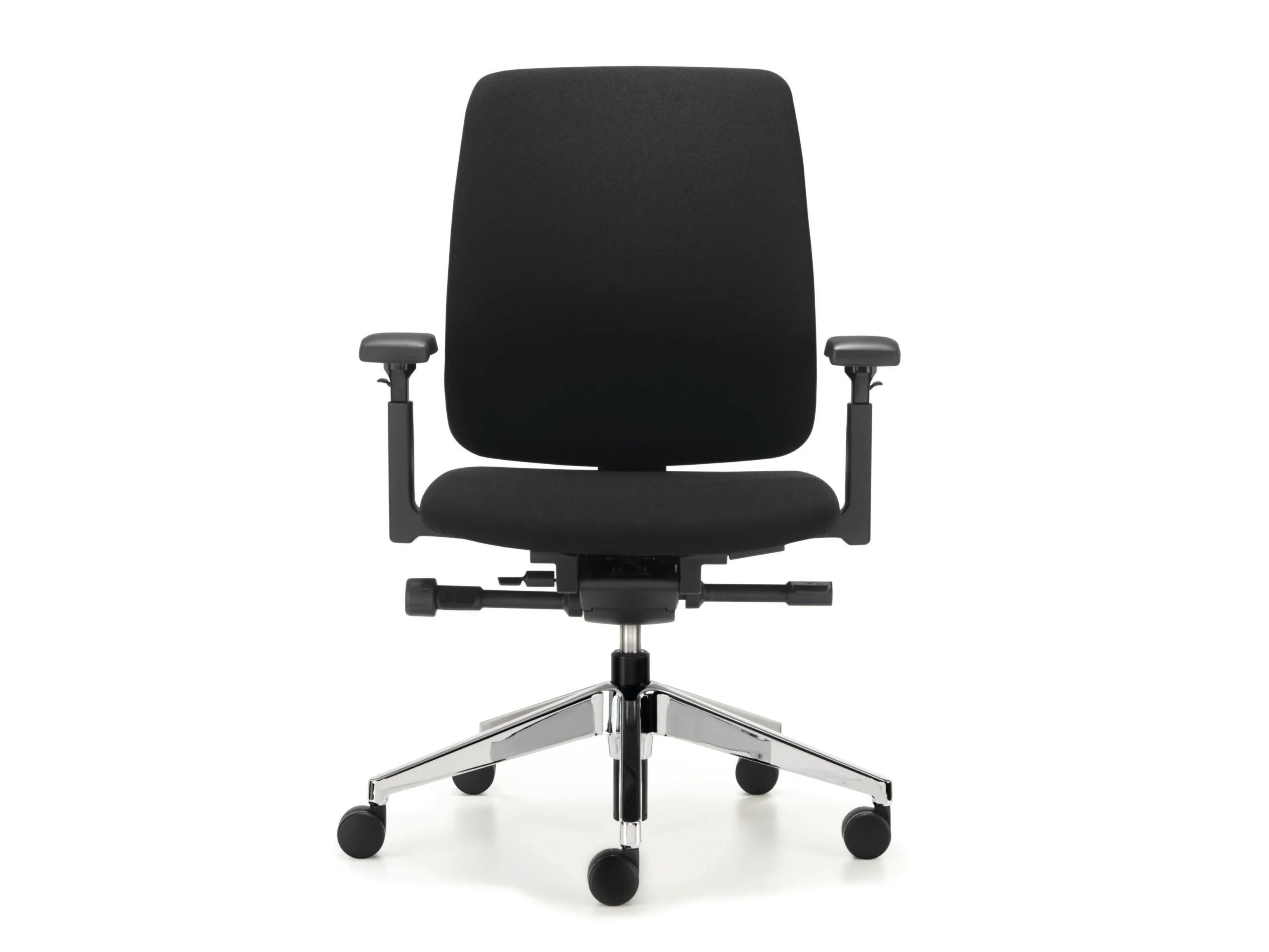 Тканевый мягкий поворотный операционный стул с подлокотниками Haworth Lively ARCH-00146073