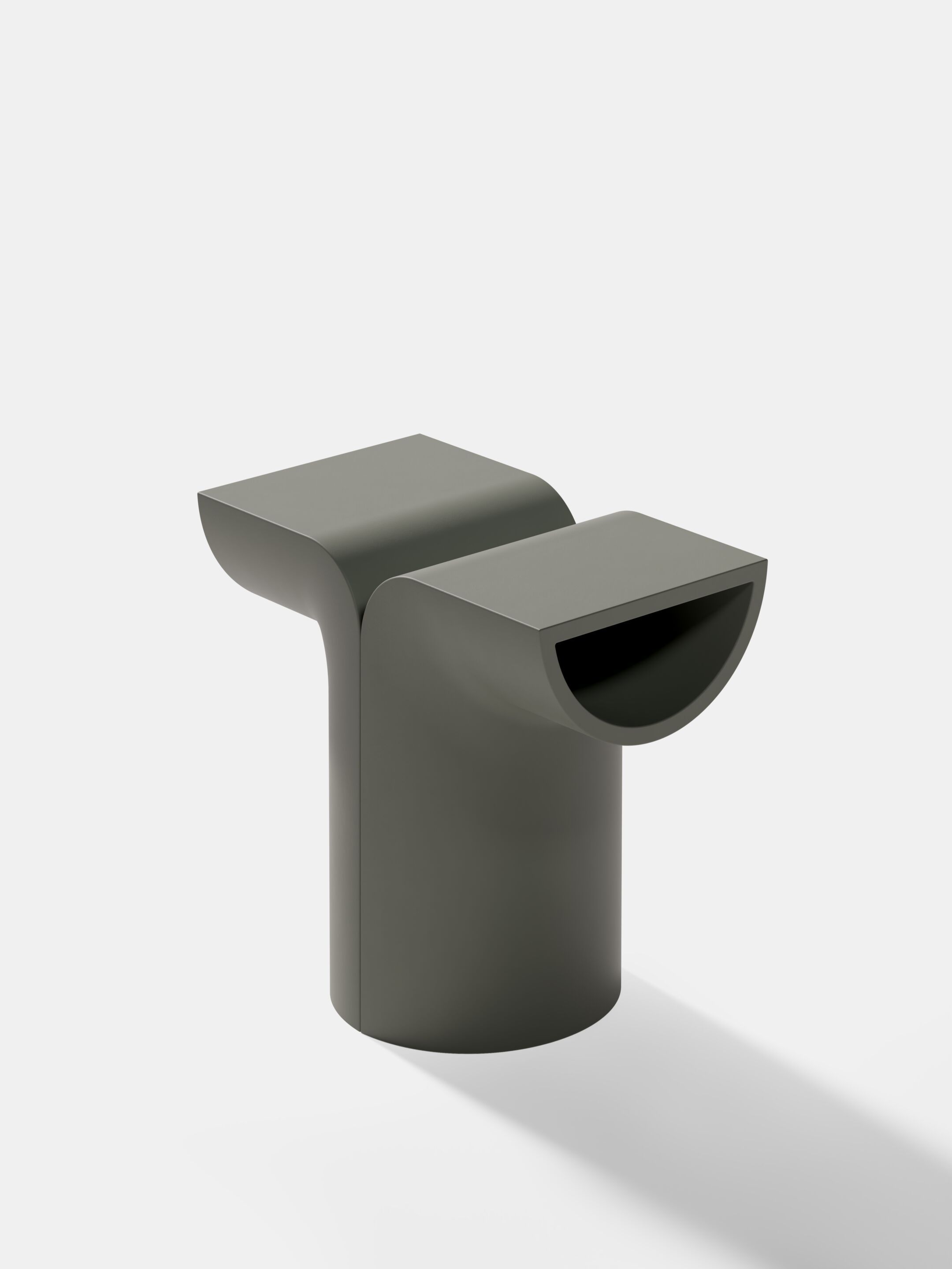 Бетонный журнальный столик / табурет PULKRA Anthos ARCH-00020831 - Вид №12