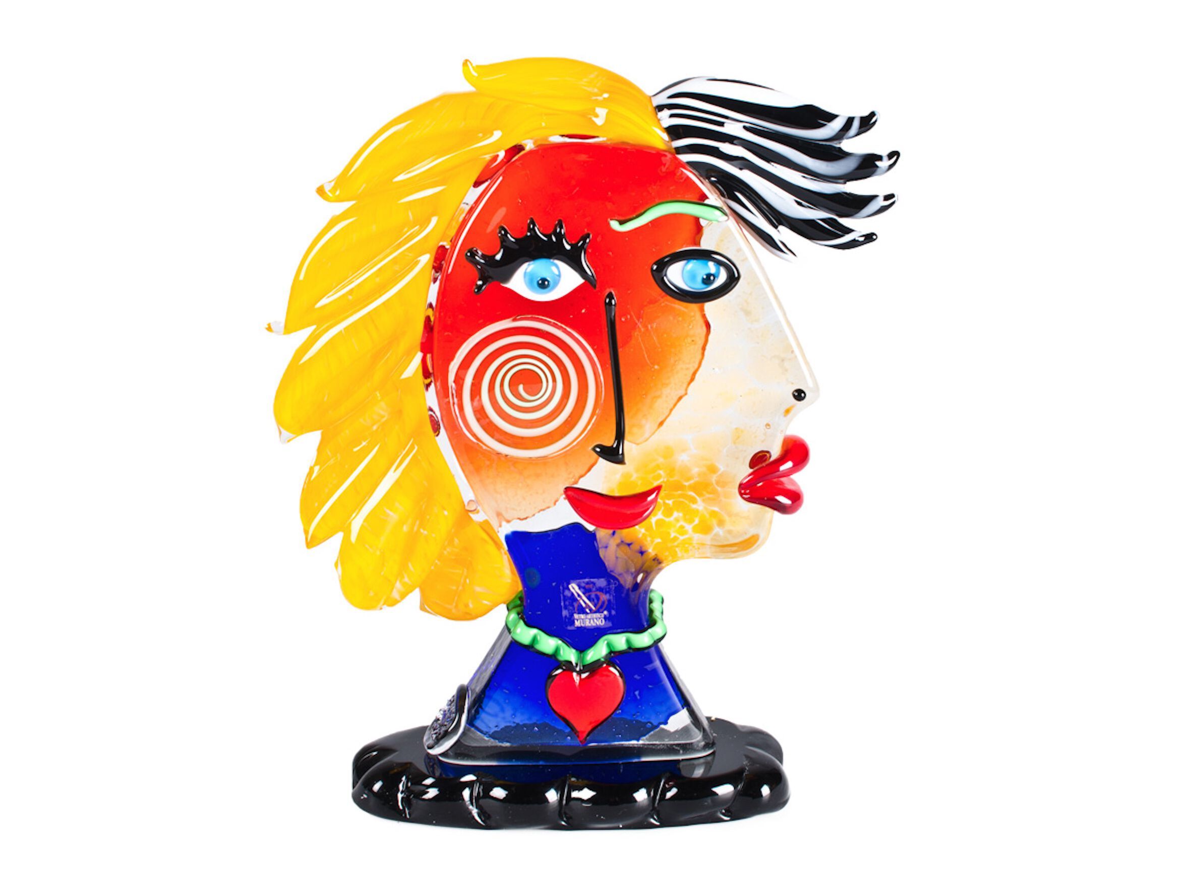 Абстрактная скульптура ручной работы из муранского стекла YourMurano Picasso'S Figures ARCH-00071083