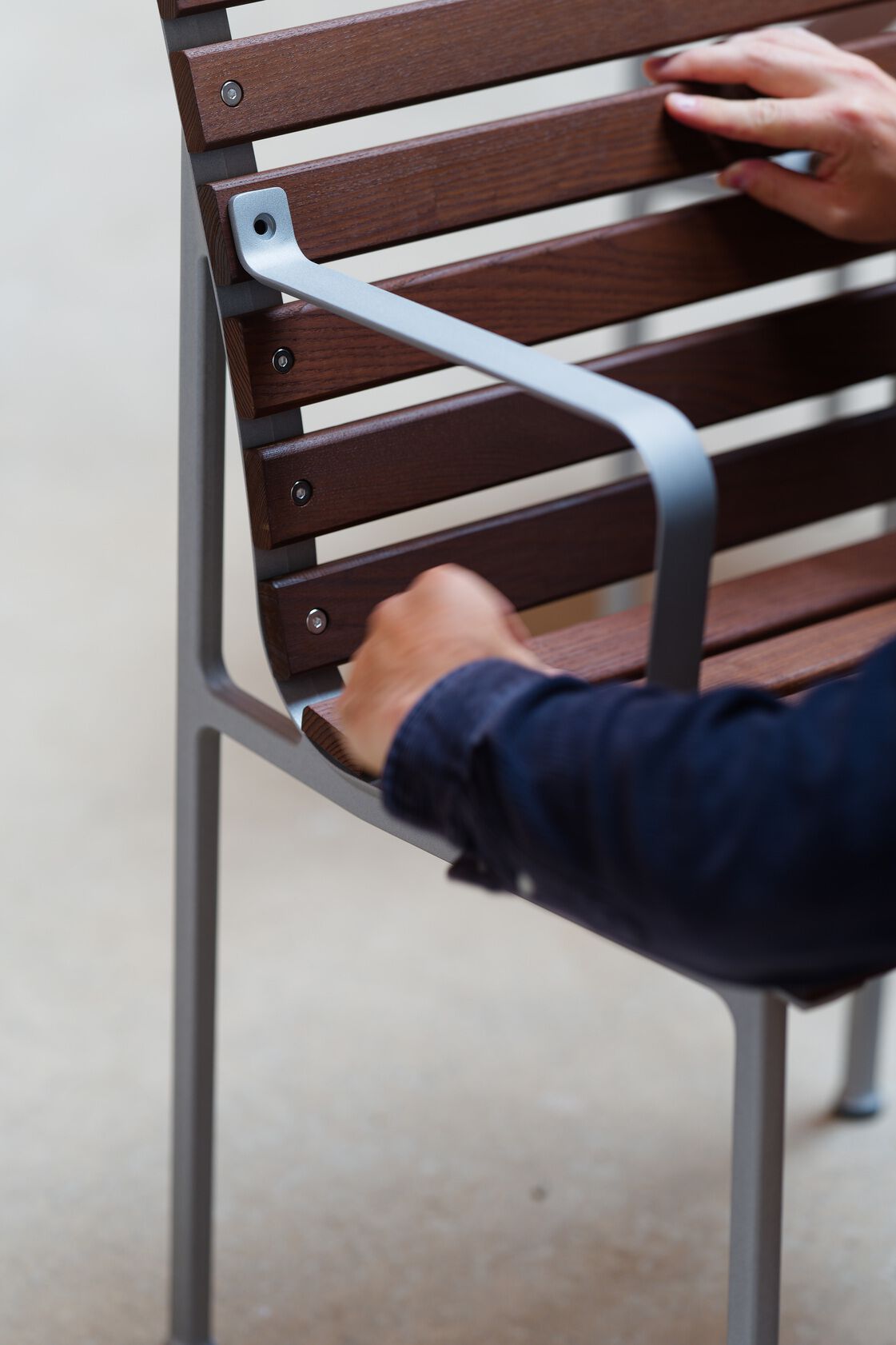 Ясень сад стул с подлокотниками Hay Траверс ARCH-00043210 - Вид №14