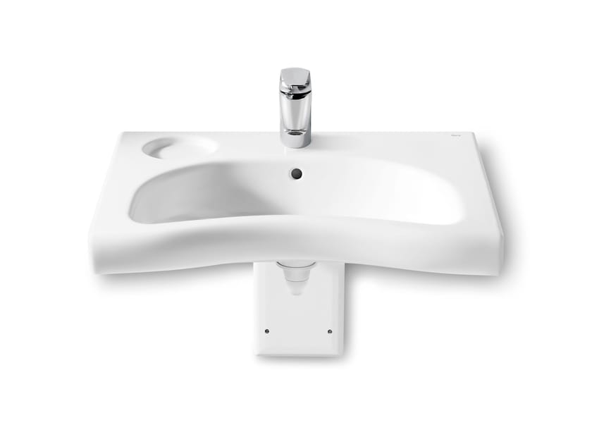 Фарфоровая раковина с переливом Roca Meridian ARCH-00118215