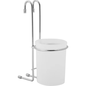 Держатель стакана для зубных щёток Аквадекор Stick для рейлинга сталь