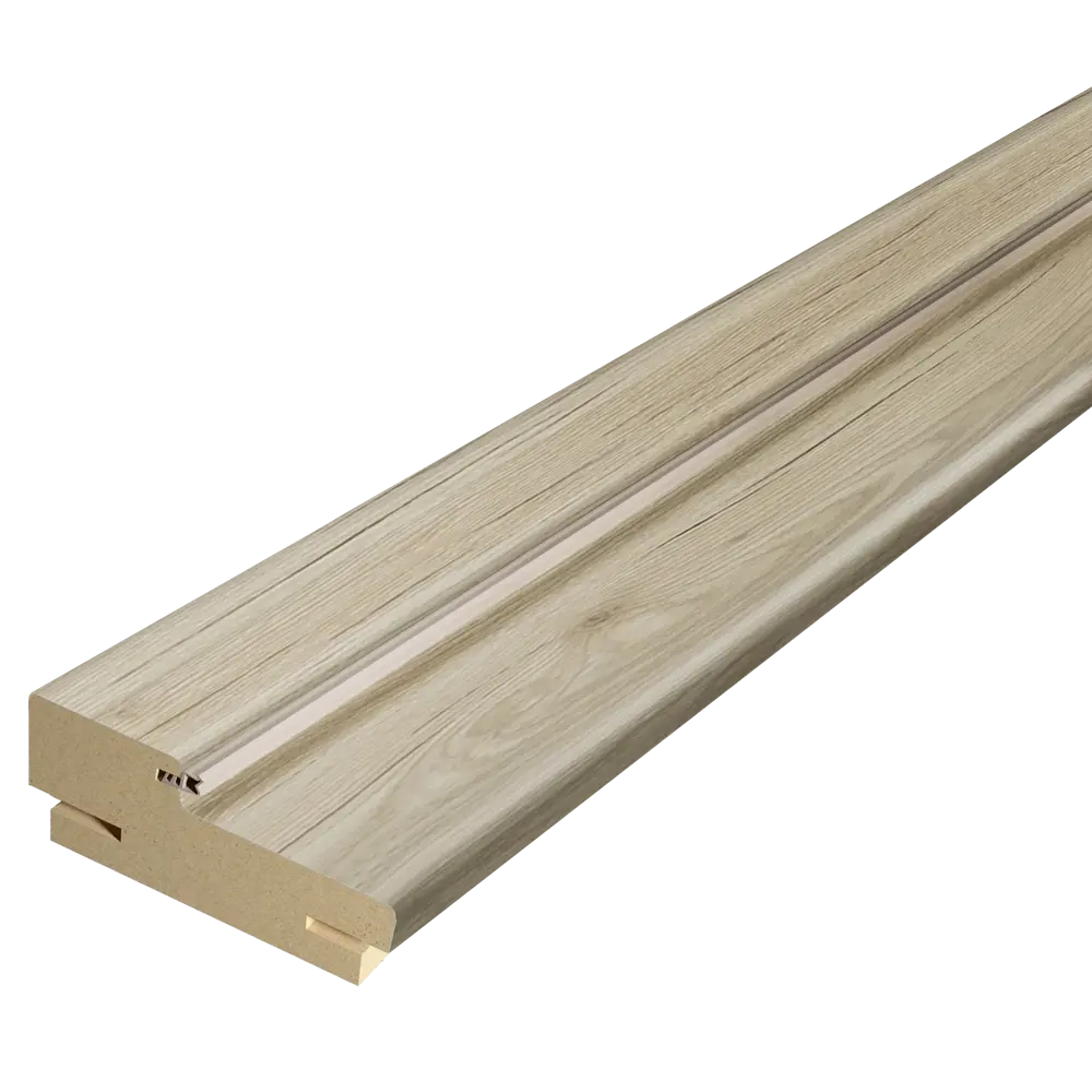 Комплект дверной коробки Skyline 2/3 телескопический 2070x74x2.8 мм ПВХ цвет дуб рустик (2.5шт.) VELLDORIS STLM-2128536