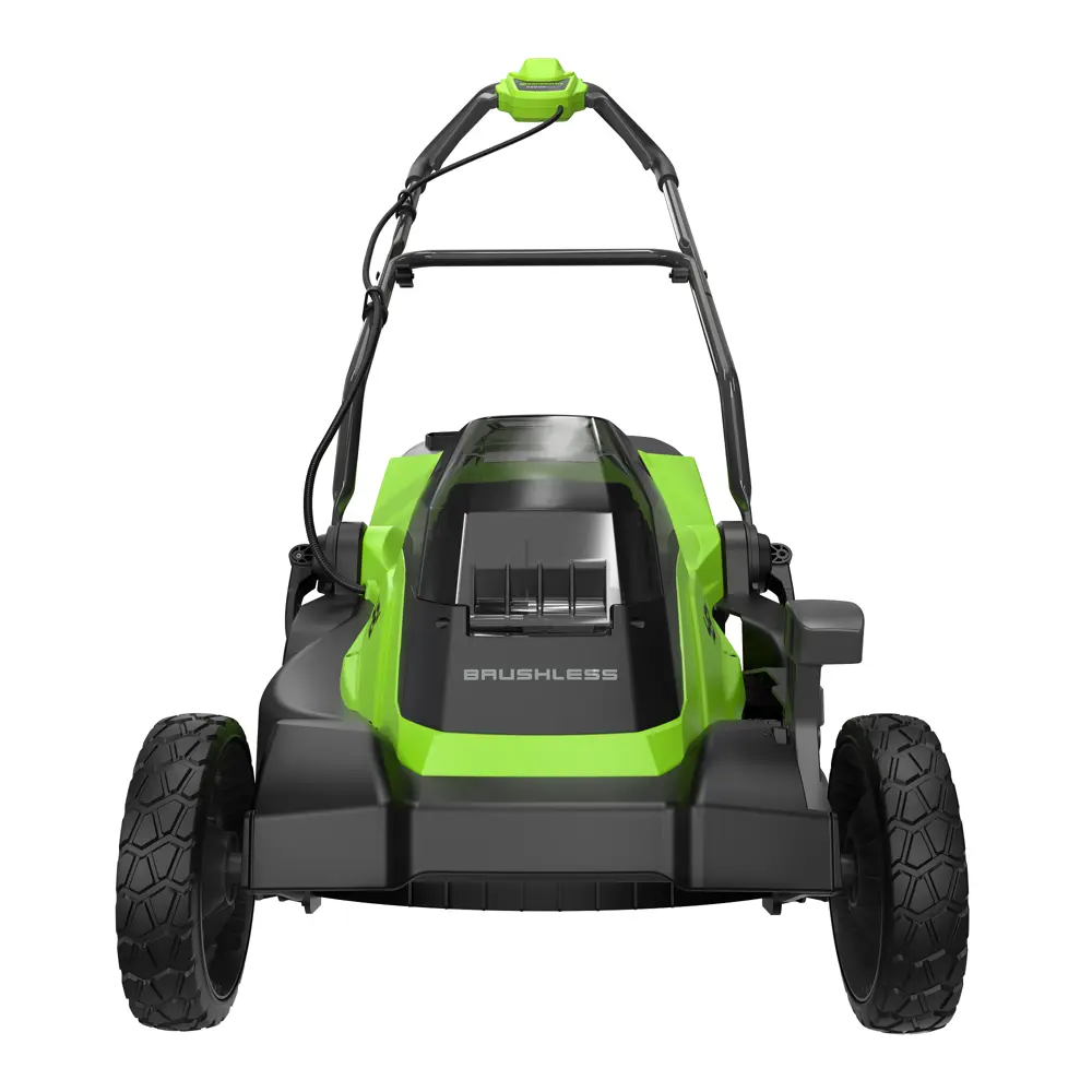 Газонокосилка аккумуляторная бесщеточный самоходная Greenworks GD24X2LM361 24 Вт 36 см 2xАч АКБ и ЗУ входит в комплект 89456469 STLM-2158811  - Вид №6