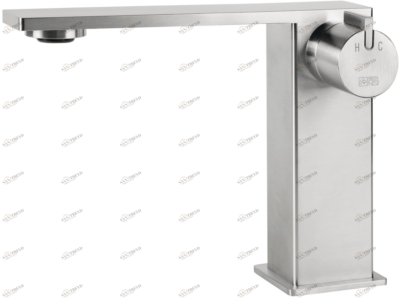 Fir Italia Смеситель для раковины на столешнице из нержавеющей стали Lifesteel 59 5911300