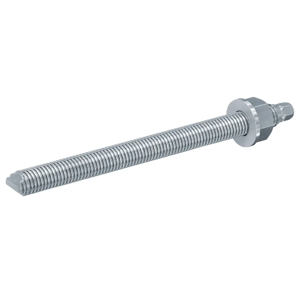 Шпилька Fischer RG M12x380 мм класс прочности 6.8, оцинкованная, 10 шт. 82733600 STLM-2108478  - Вид №1