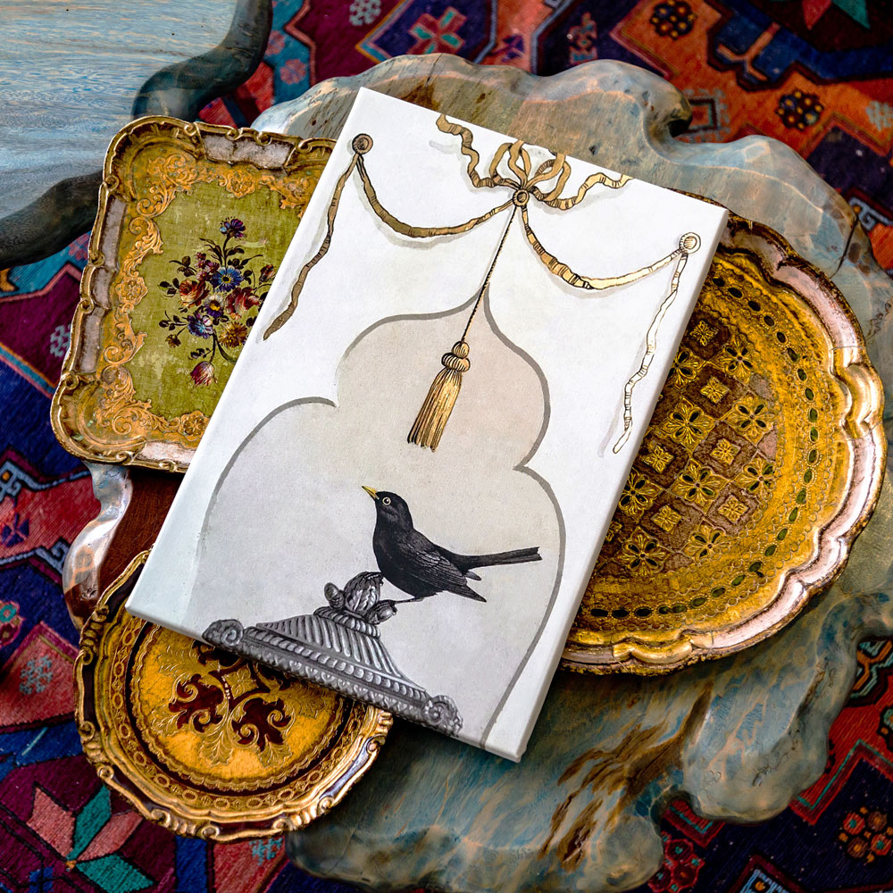 6111221 Картина «Принцесса Рококо» (холст, галерейная натяжка) Object Desire  - Вид №1