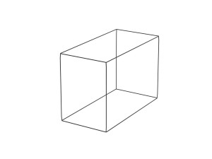 Модуль для модульной книжной полки из железного прута