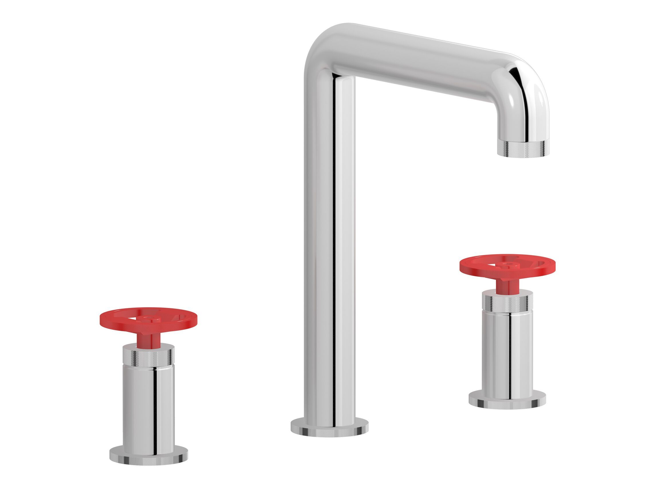 Смеситель для раковины с 3 отверстиями для пола с автоматическим сливом IB Bold ARCH-00028947