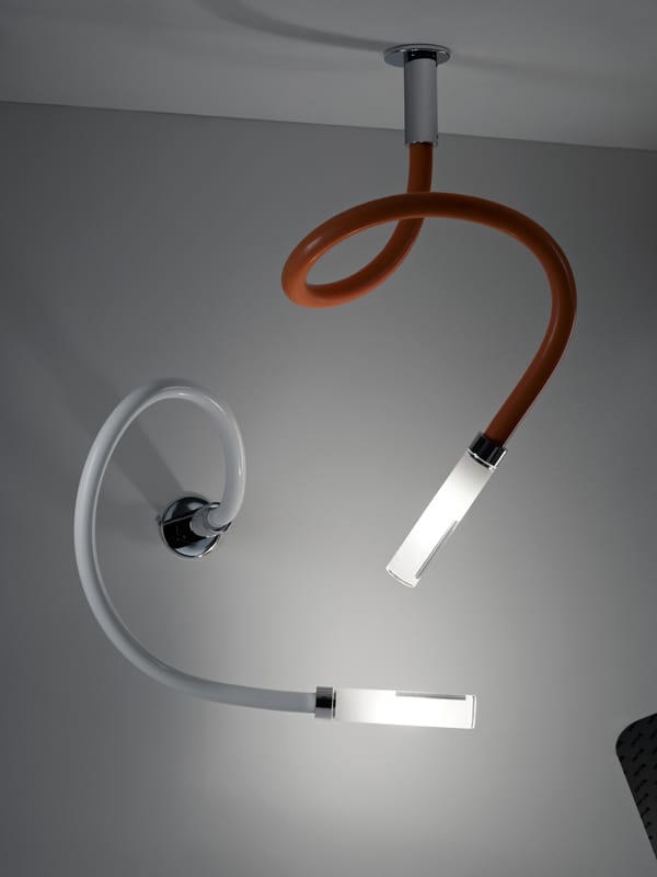 Силиконовый настенный светильник с гибкой рукояткой Fabbian ARCH-00149128 - Вид №5