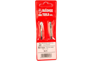 15780219 Набор метчиков из 2-х шт. M 5 шаг 0.8 мм 110050 Bucovice Tools