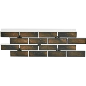 89319013 Термопанель рядовая Мосстрой-31 Мосстрой-31 Brick House коричневый 118x41x5 см STLM-1427080