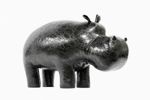 Пуфик "Бегемот" черный 97 см EUROSON БЕГЕМОТ, ЖИВОТНЫЕ 126000 -