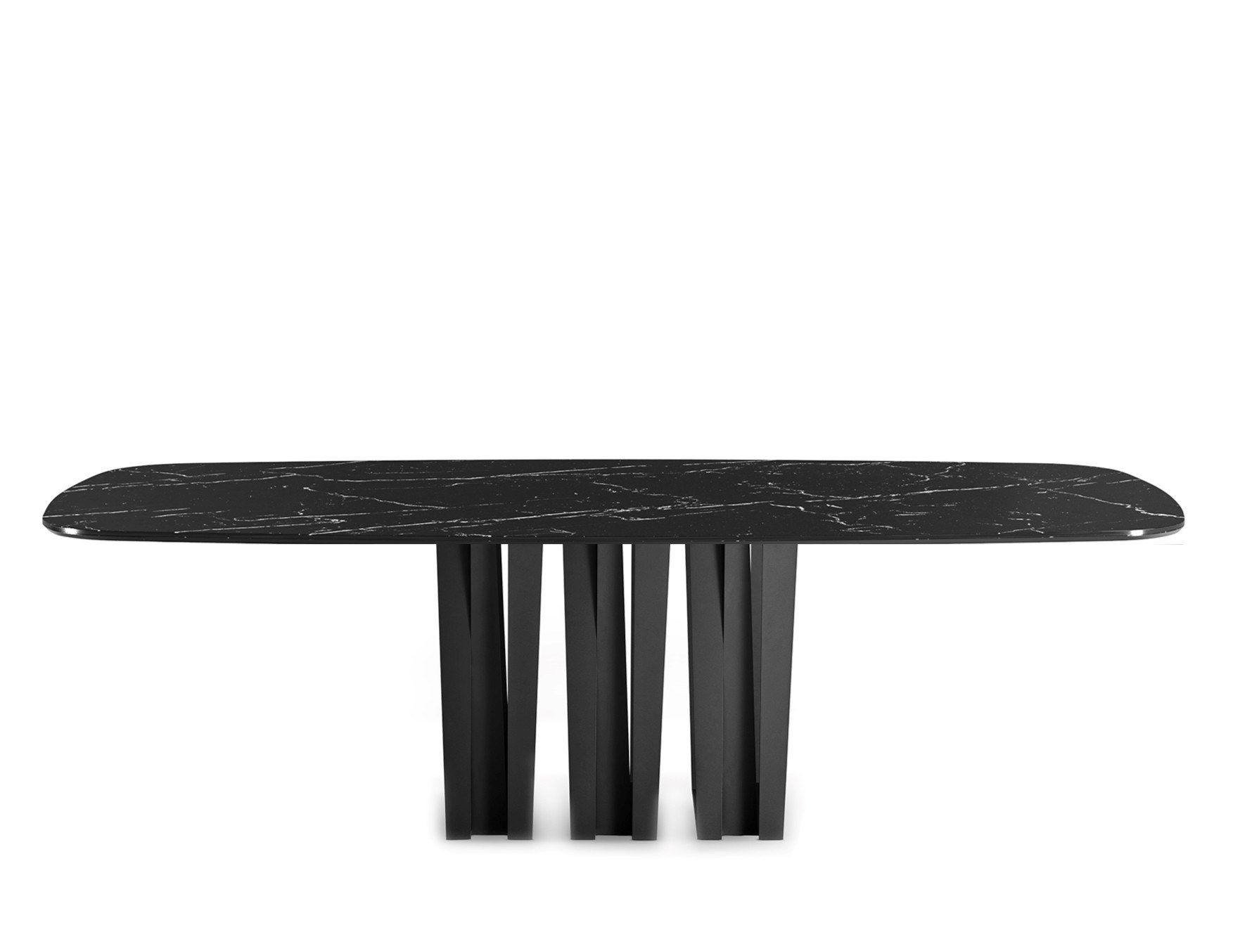 Прямоугольный мраморный стол с металлическим основанием EFORMA NARCISO ARCH-00015867