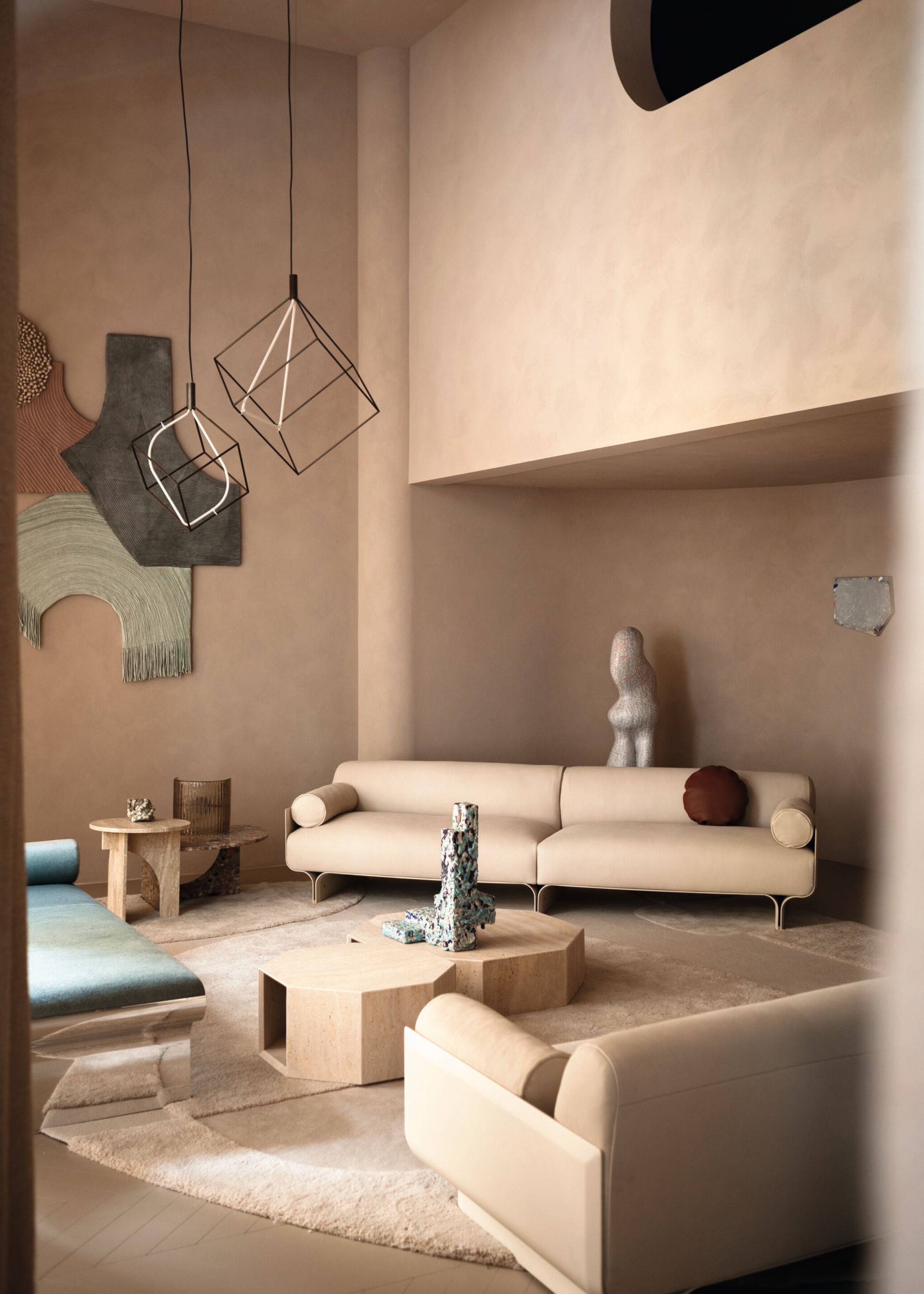 2-местный тканевый диван Gallotti&Radice тычинки ARCH-00038128 - Вид №5