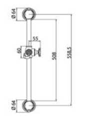 39158600 Душевая штанга Bandini Antico Santreyd - Вид №1