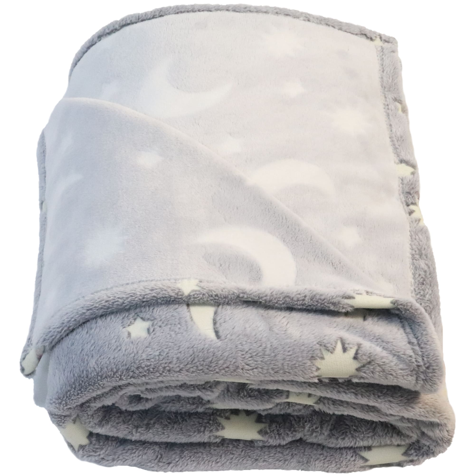 84378942 Плед «» 160x200 см фланель цвет серый Луна Santreyd  - Вид №2