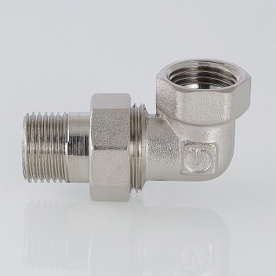 VTr.098.N.0006 Фитинг резьбовой – сгон угловой разъемный Valtec 1"  - Вид №4