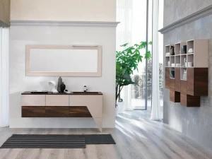 BMT Тумба под умывальник с зеркальным шкафом Sound.tekno