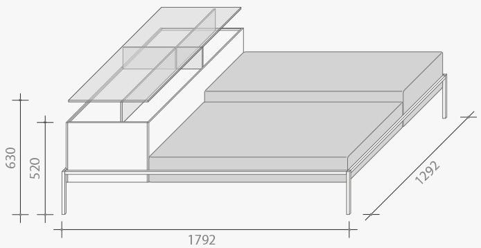 Lema Модульная скамья-контейнер из кожи sun-id-1370341 - Вид №6