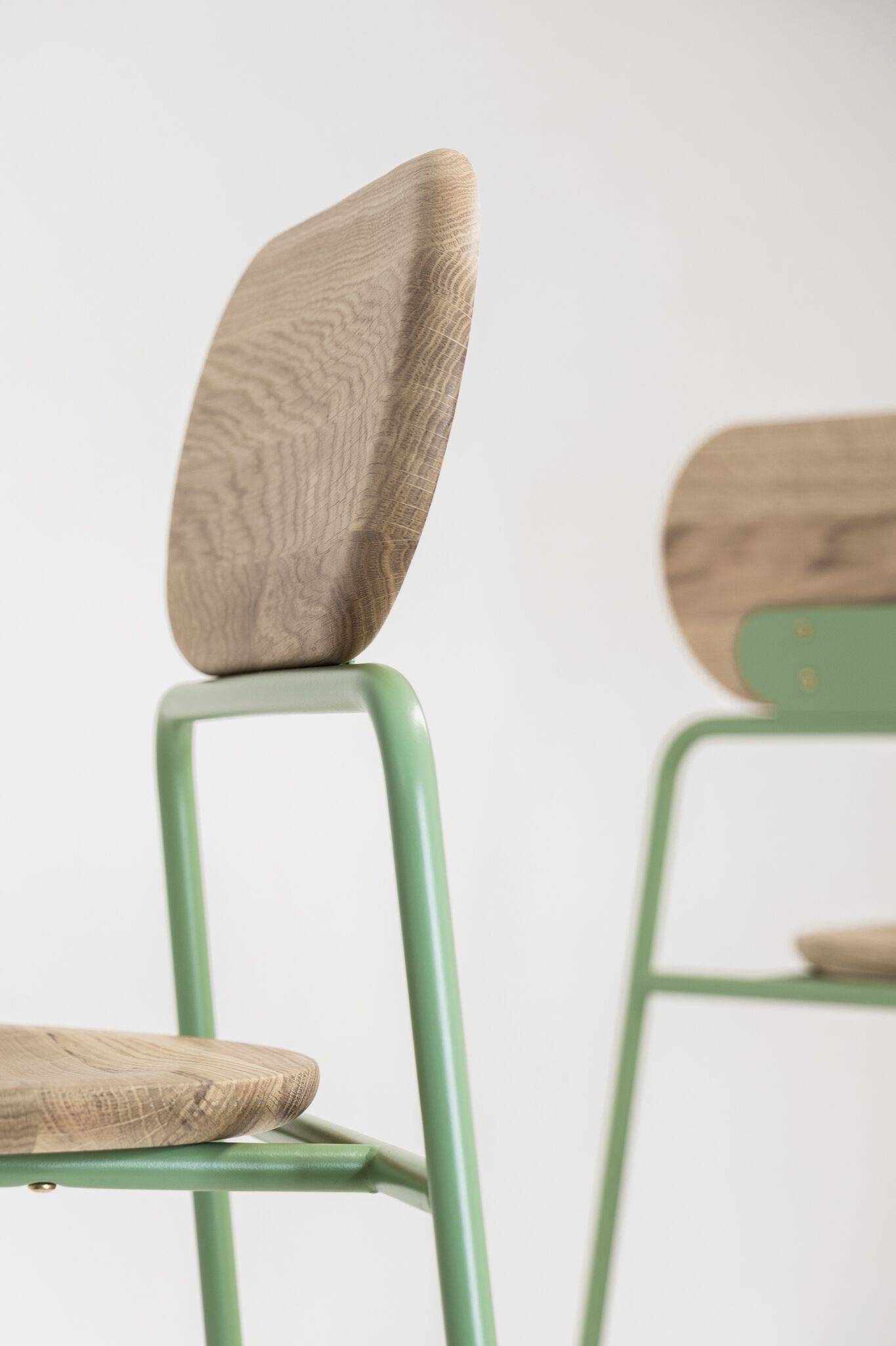 Стул для сада из металла и дерева Branca Lisboa Fio ARCH-00083823 - Вид №4