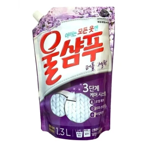 91056296 Средство жидкое для стирки Kerasys Wool Shampoo Fresh 1.3 л STLM-1506026