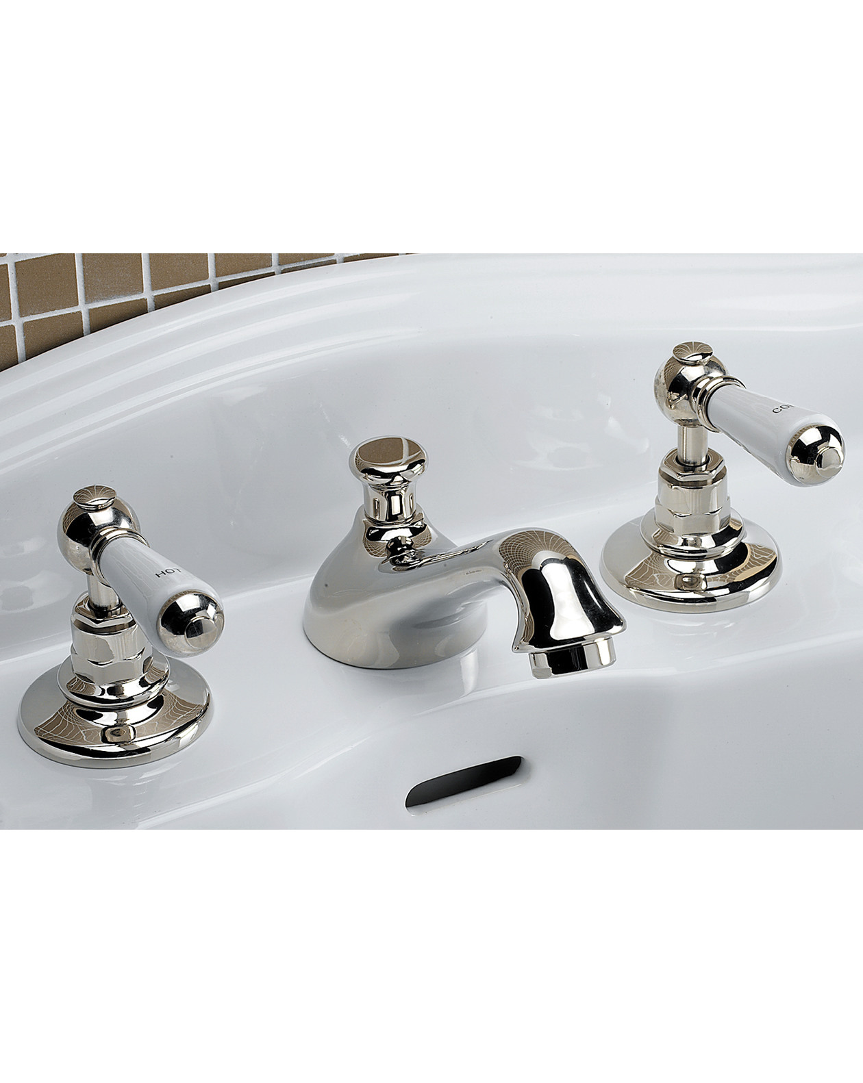 MARF46 Кран для раковины Dandy на 3 отверстия Devon&Devon  - Вид №1