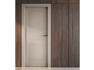 Лакированная распашная дверь