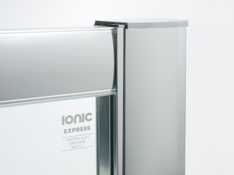 Дверь душевая для установки с боковой панелью A0300B0 Merlyn Ionic Хромированный  - Вид №5