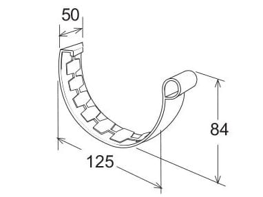 Простое клеевое соединение для желоба 125 First Corporation First Plast ARCH-00077970 - Вид №2