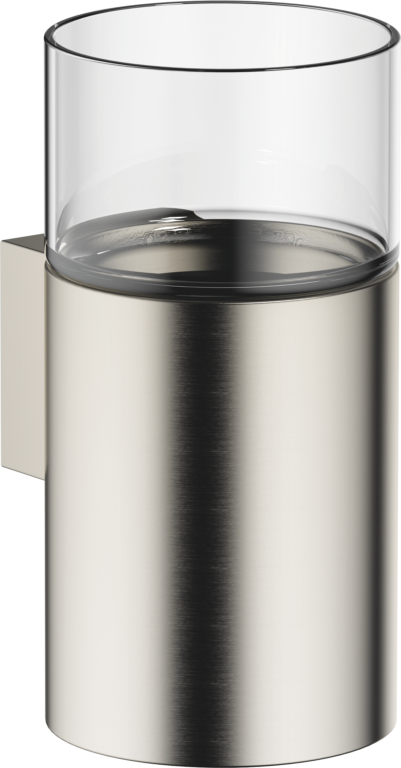 Настенная модель с держателем для стакана - матовая платина 83400979-06