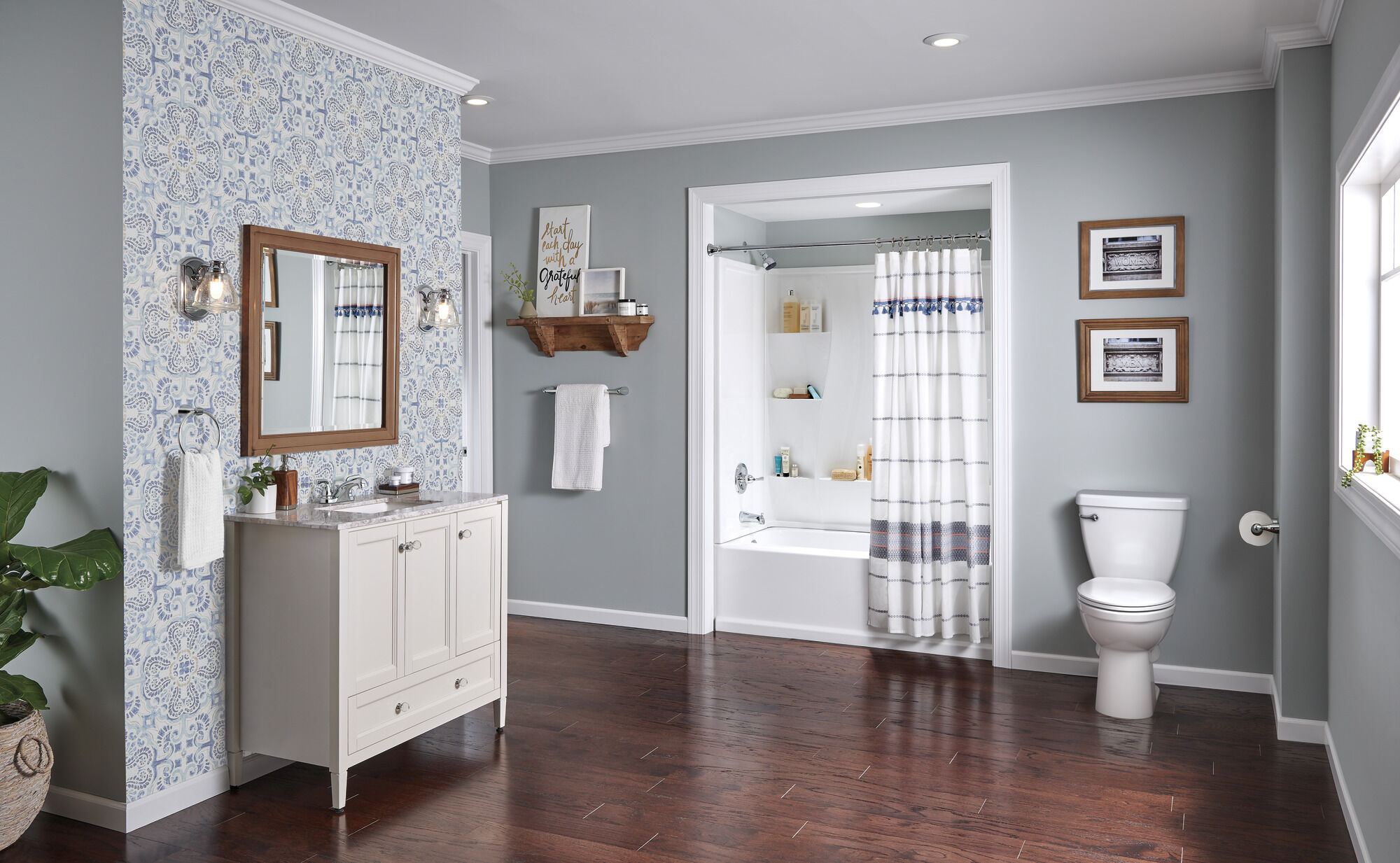 Ванна 60 x 32 дюйма - левый слив Delta Faucet 40034L - Вид №29