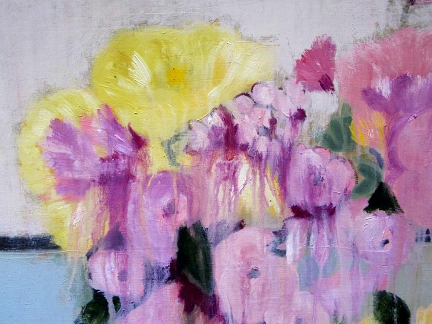 ICI ET LÀ Смешанная техника на холсте K. fabrizzi Kf24 - Вид №2