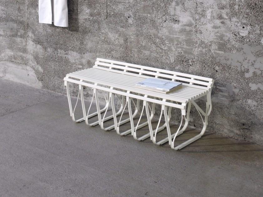 Schönbuch Скамья из крашеного металла со спинкой Upon Schonbuch sun-id-1462367 - Вид №1