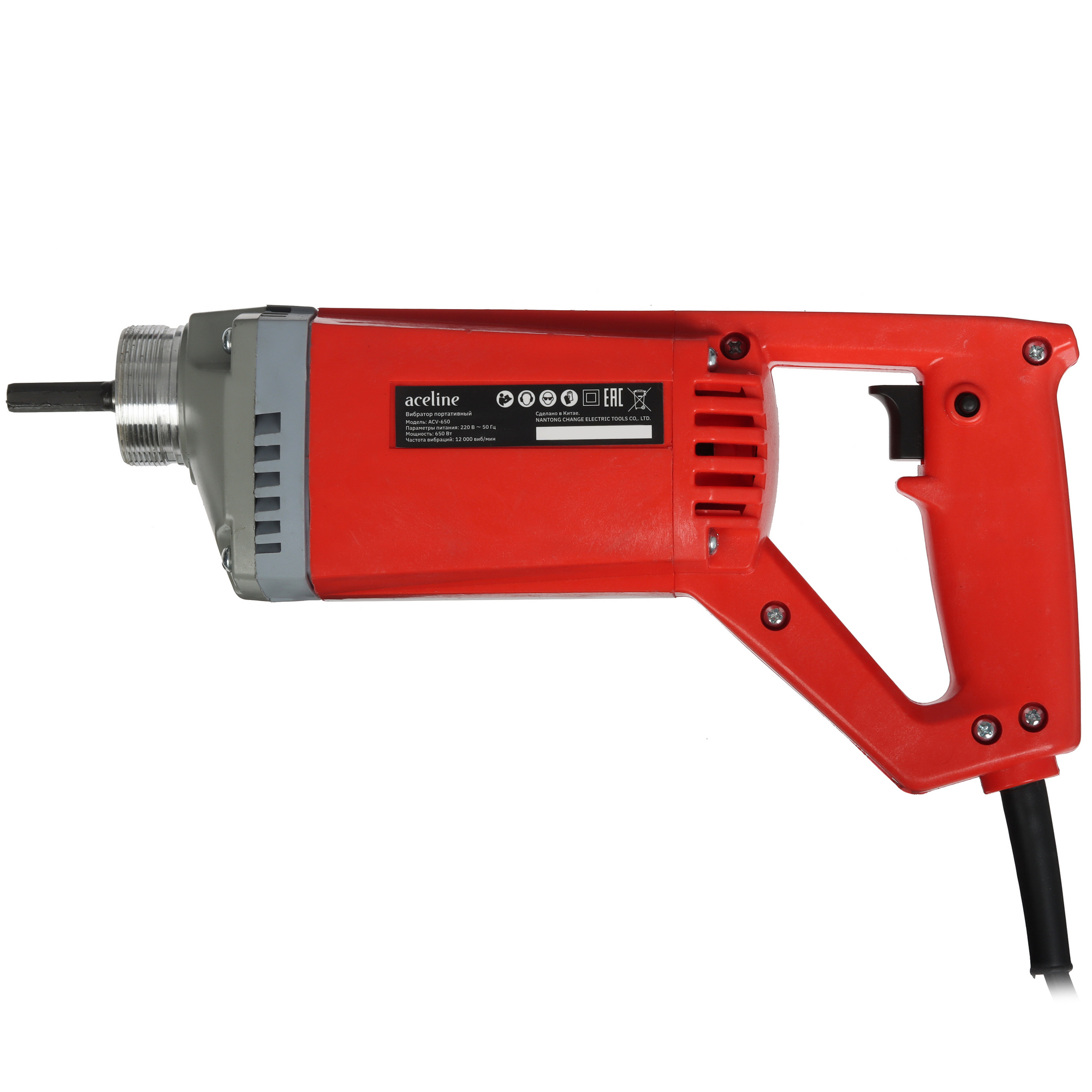 Вибратор для бетона Aceline ACV-650 9160847 STDN-0088235