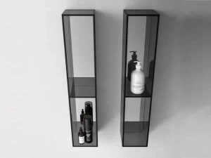 Cerasa Открытая стенка для ванной подвесная из стекла Nerolab