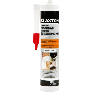Герметик высокопрочный для наружных работ белый Axton, 280 мл 17475862 STLM-2102483