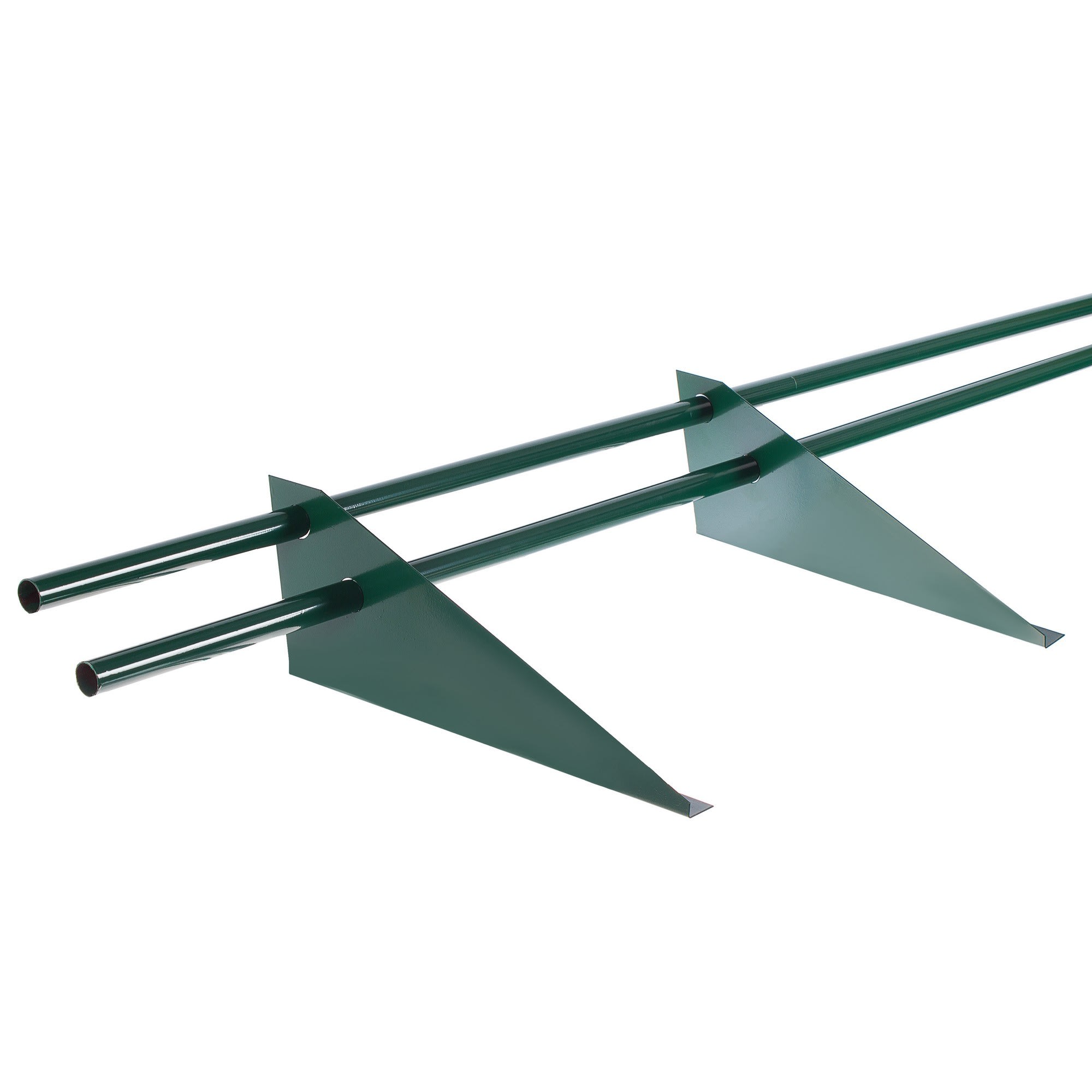 17880788 Снегозадержатель для металлической кровли трубчатый 3 м RAL 6005 зеленый Santreyd 