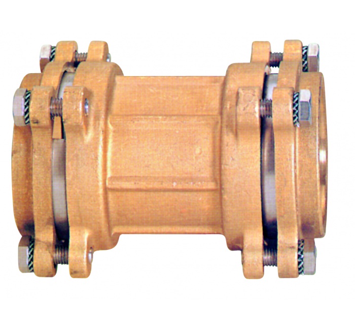 GENEBRE 0020 09 Двойной соединитель с прямой муфтой  - Вид №1