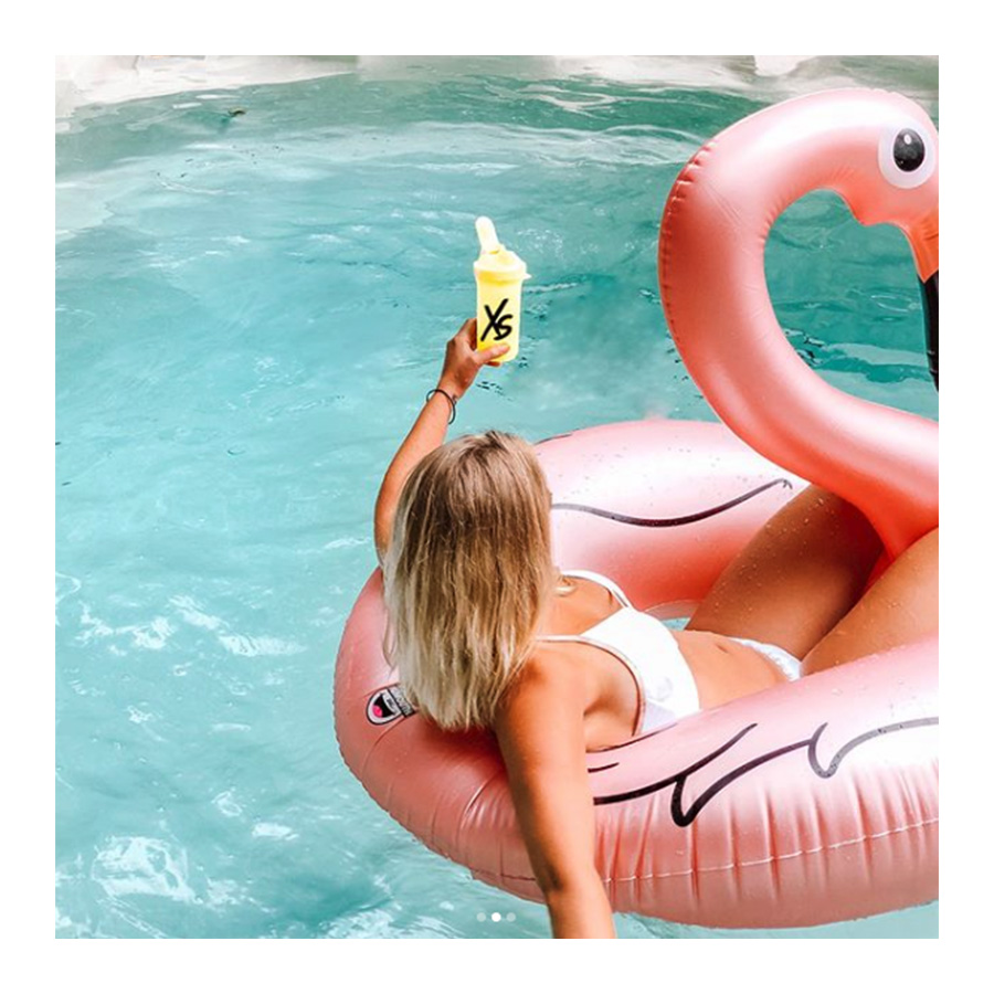 TAPF-0031 Круг надувной , flamingo rose gold BigMouth  - Вид №2