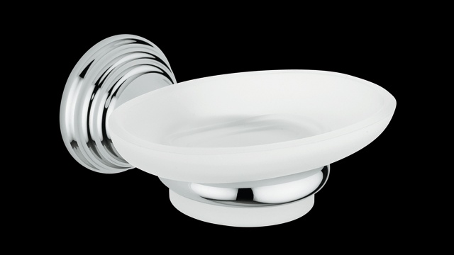 CA123 Мыльница в ванную, подвесная, из матового стекла bagno&associati CANOVA Bagno & Associati