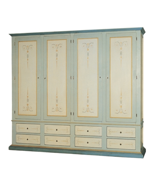 2982 Tifernoit Шкаф 4-дверный, 8 ящиков Zona Notte 