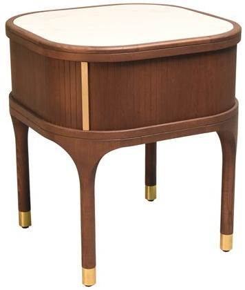 Morelato Прикроватный столик из ясеня с каменной столешницей Joyce sun-id-1458247 - Вид №2