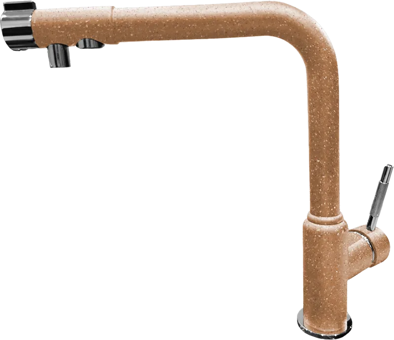 Кухонный смеситель 7671 терракот GranFest 