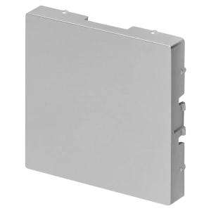 Заглушка Systeme Electric AtlasDesign 56.2 мм цвет алюминий