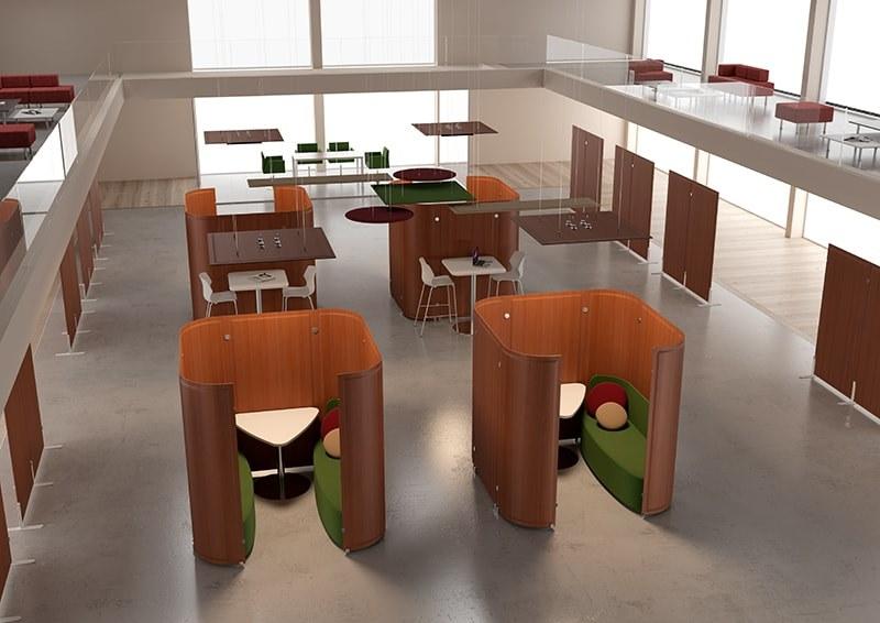 MASCAGNI Отдельно стоящая звукопоглощающая перегородка для офиса Sound sun-id-1451363 - Вид №8