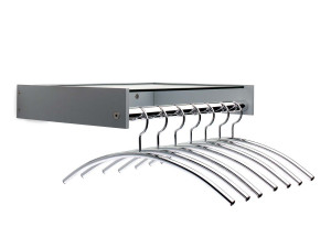 Алюминиевая настенная вешалка с порошковым покрытием