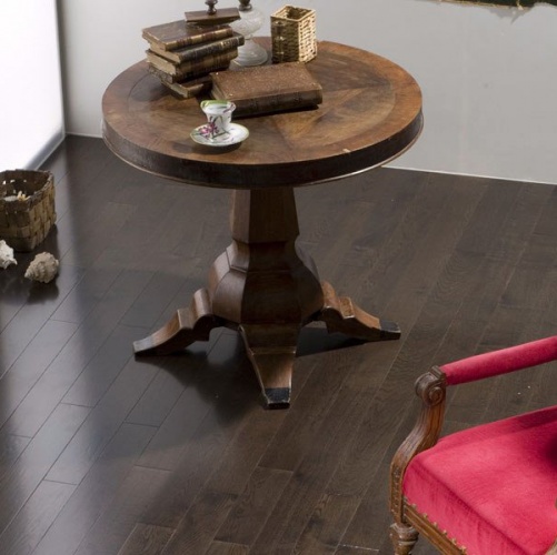 Инженерная доска Coswick Авторская Угольный Дуб Селект (Гладкая) 600…2100х127 мм 11541307 - Вид №2