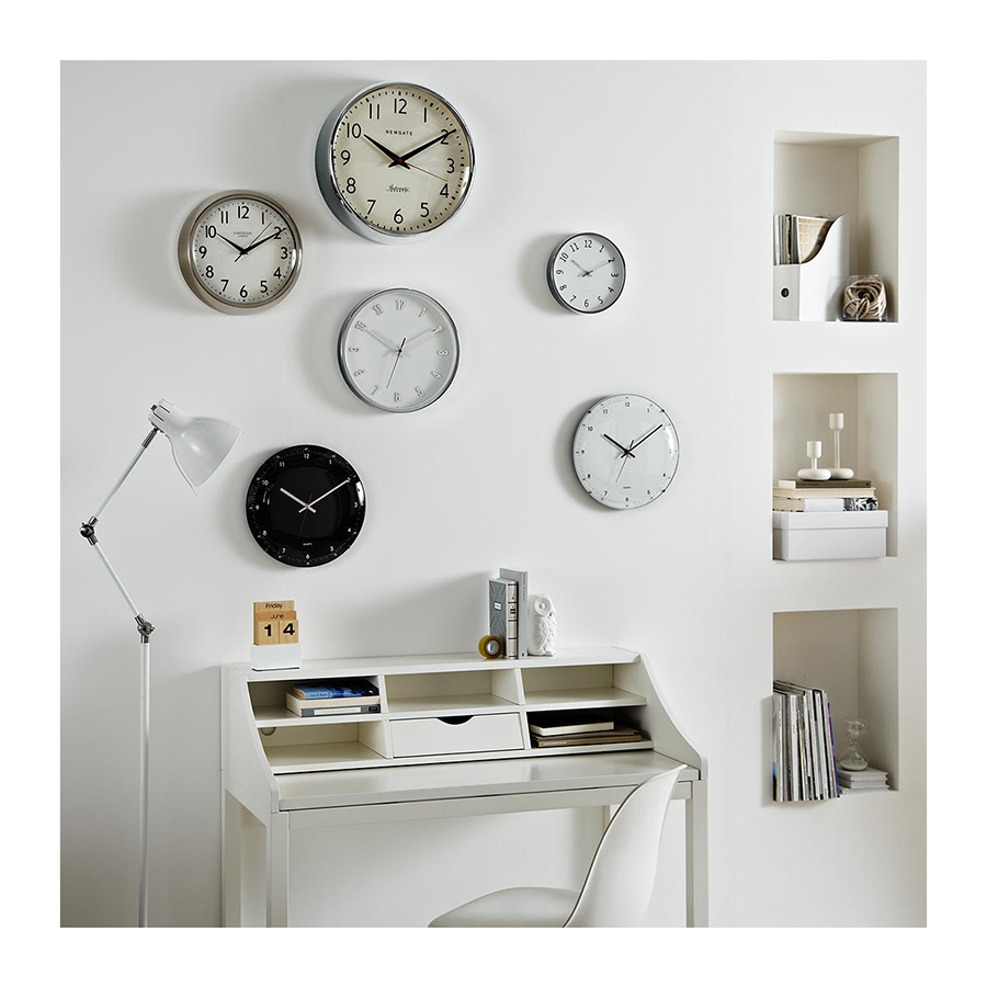 Настенные часы Watford, Ø40 см, черные Newgate WAT391K - Вид №3