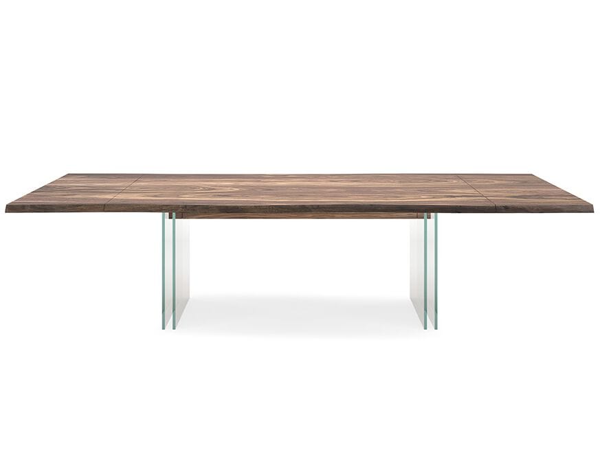 Прямоугольный выдвижной стол из дерева и стекла Cattelan italia IKON ARCH-00141462